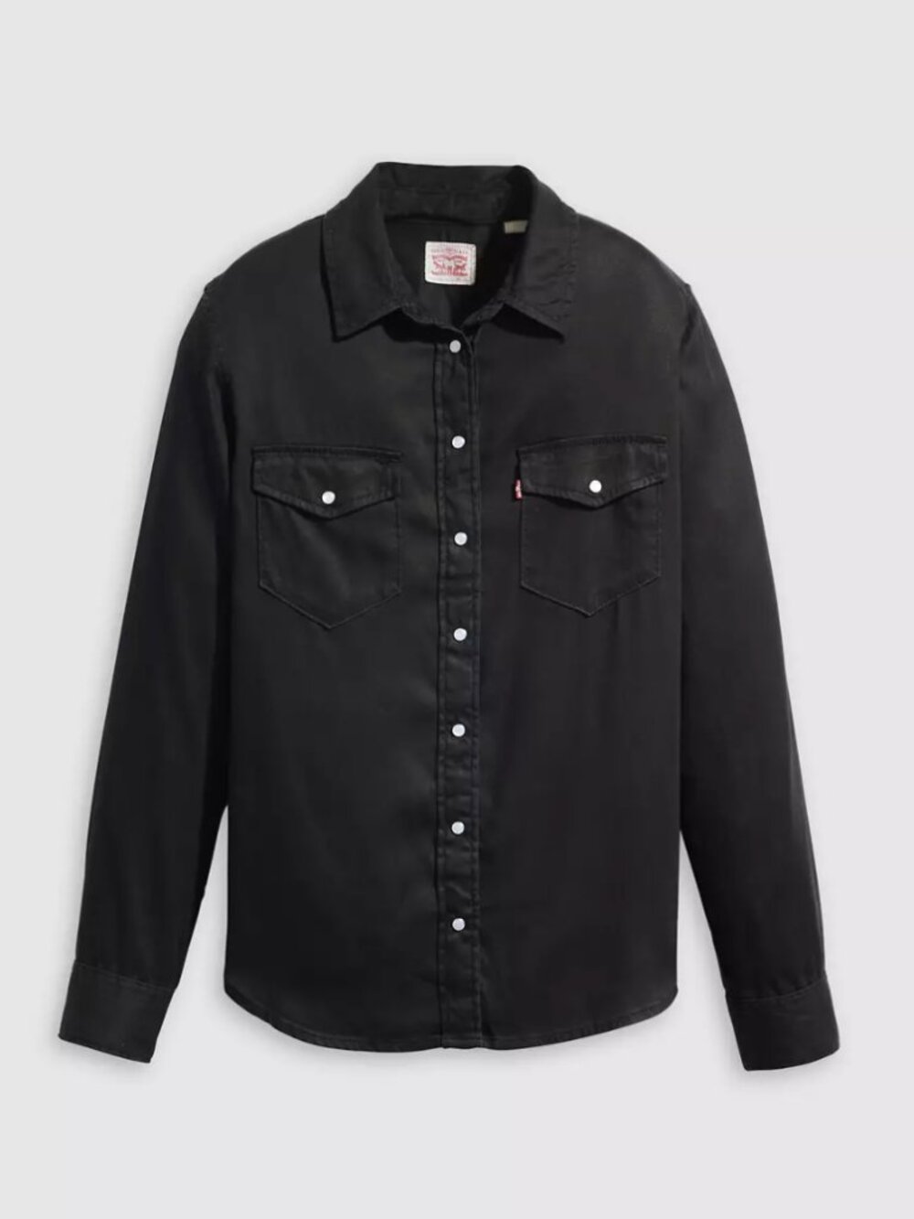 Levis Iconic Western Denim Shirt Black M